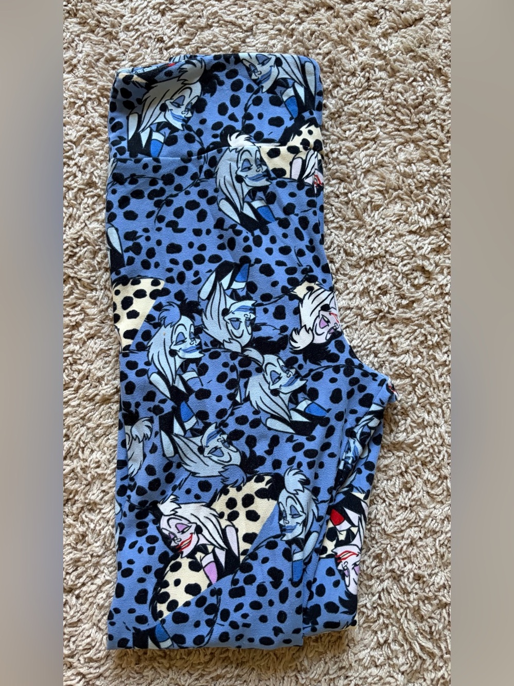 Disney LuLaRoe Cruella de Vil Leggings One Size